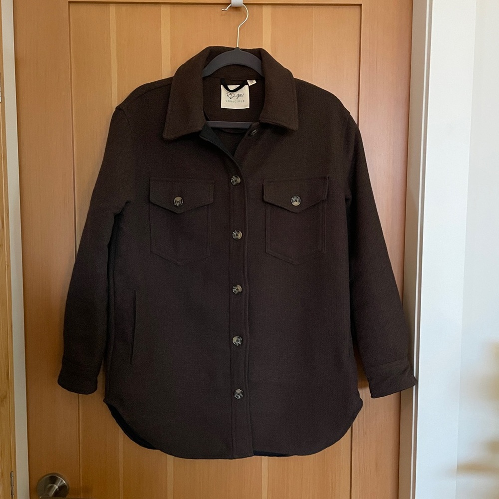 Women's Brown Shacket
